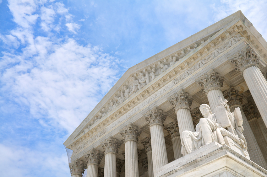 Guardian of Law Statue United States Supreme Court Building